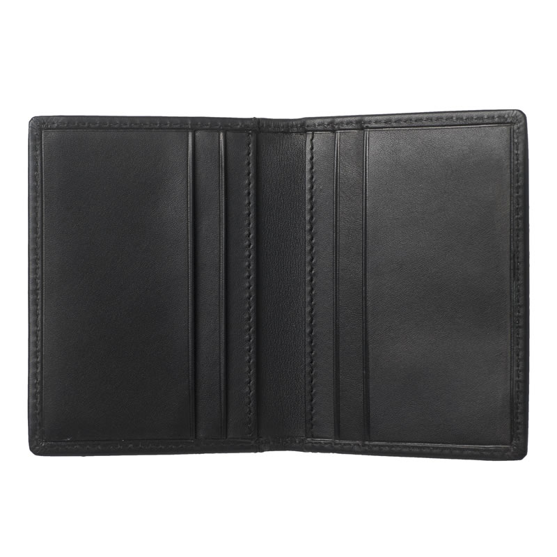 Branded Black Leather Cards Wallet - Business Gifts Supplier